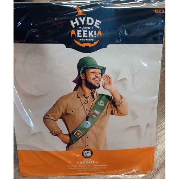 New! Hyde and Eek Adult Scout Halloween Costume Accessory Set - Picture 1 of 3